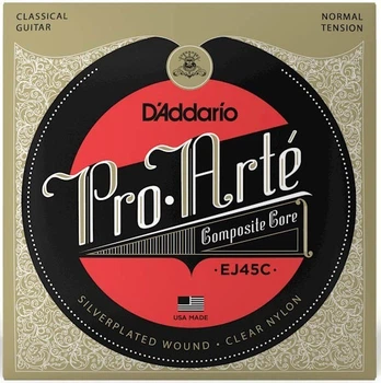 Струны для классических гитар D'Addario EJ45C PRO-ARTE COMPOSITE NORMAL TENSION