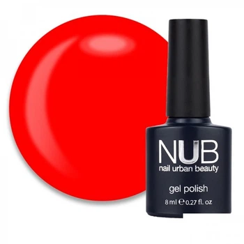 Гель-лак NUB 249 Burnt Red кораллово-красный 8 мл (962002092189)