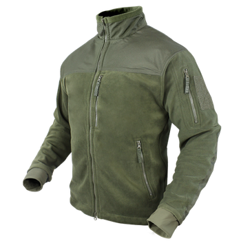 Тактична куртка флісова Condor ALPHA Mirco Fleece Jacket 601 XXX-Large, Олива (Olive)