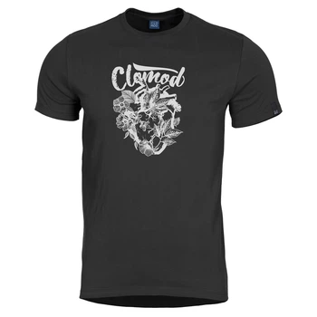 Футболка Pentagon CLOMOD T-SHIRT "FLOWER HEART" C090013-FL Medium, Чорний