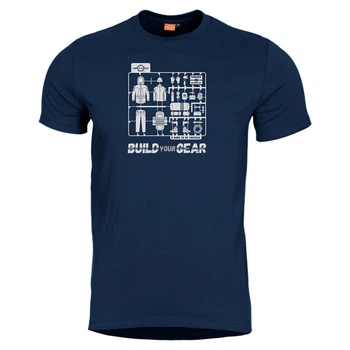 Футболка Pentagon AGERON BUILD YOUR GEAR K09012-BG Large, Синій (Navy)