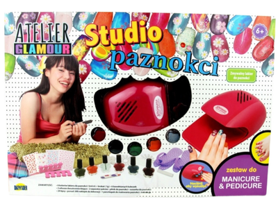 Zestaw do manicure Dromader Atelier Glamour Nail Studio (6900360030041)