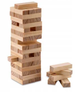 Игра Дженга деревянная 60 брусков 28,5х7,2х7,2 см) 29155