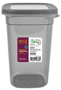 Контейнер для хранения Omak Plastik DecoBella прямоугольный 1.1 л (50880)