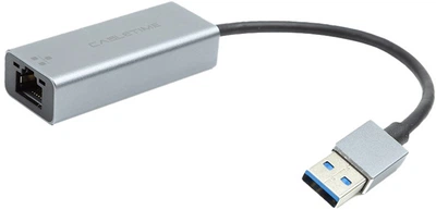 Adapter  CABLETIME USB 3.0 - RJ45 1000 Mbps 0.15 m (6975285503185)