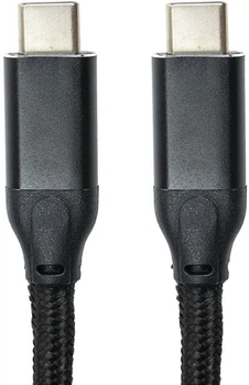 Кабель San Guan USB 3.0 Type-C - Type-C PD 60W 3 м Черный (CA914104)