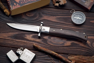 Складной Карманный Нож Финка Сталь 440 C с Гардой GR76