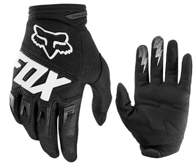 Мото перчатки FOX DIRTPAW Race Fluor Black р.S-XXL на мотоцикл и велосипед р.XL