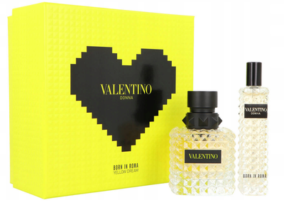 Zestaw damski perfum Valentino Donna Born In Roma Yellow Dream (3614273693141)