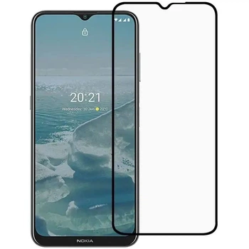 Защитное стекло для Nokia G20 (TA-1336, TA-1343, TA-1347, TA-1372, TA-1365) Full Glue с черной рамкой