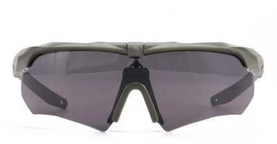 Очки тактические баллистические с 4-мя линзами (crossbow polarized) Зеленые