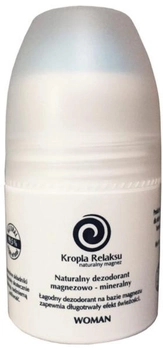 Натуральний дезодорант для жінок Kropla Relaksu Магнієво-мінеральний 60 мл (5907637923069)