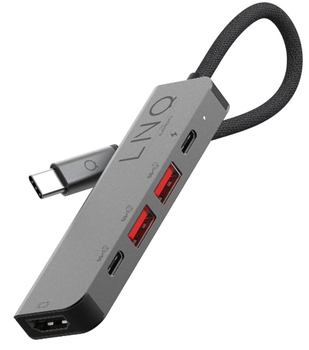 Hub USB 5 w 1 Linq USB Type-C (LQ48014)