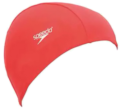 Шапка для плавання Speedo Polyester Cap (8-710080000-4) Уні OSFM Червона (5514991492355)
