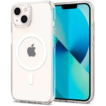 Чехол на Apple iPhone 13 / для айфон 13 с магсейф MagSafe (Прозрачный)