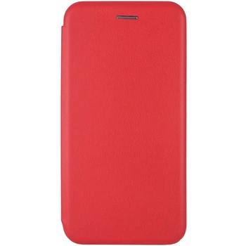 Кожаный чехол-книжка Classy для Motorola Moto E13 Red