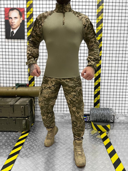Тактичний військовий комплект Corsa ( Убакс + Штани ), Камуфляж: Піксель ЗСУ, Розмір: L