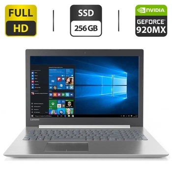 Ноутбук Lenovo IdeaPad 320-15ISK / 15.6 TN / Intel Core i3-6006U (2(4) ядра по 2GHz) / 8GB DDR4 / 256GB SSD / GeForce 920MX, 2GB GDDR3, 64-bit / WebCam / HDMI б/у