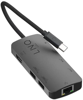 USB-хаб Linq Pro USB Type-C 8-in-1 (LQ48022)