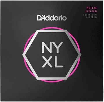 Струны для электрогитары D'Addario NYXL32130SL REGULAR LIGHT 6-STRING / Super Long Scale (32-130)