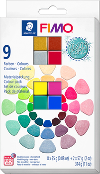 Набор пластики Fimo Effect Mixing Mica Colours 8 цветов х 25 г + 2 цвета х 57 г (4007817096567)
