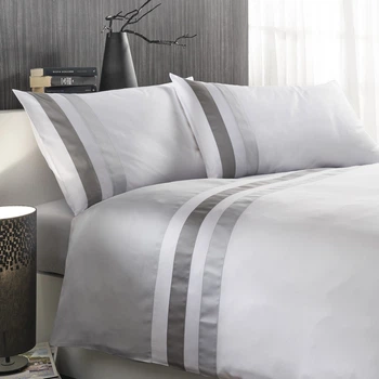 Комплект постільної білизни Cavalieri Spa Євро 200x220 см Tessa var20 white-grey-10241 Бавовна (Tessa var20 white-grey-10241)