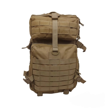 Армейский рюкзак 45 литров мужской бежевый тактический солдатский Tosh