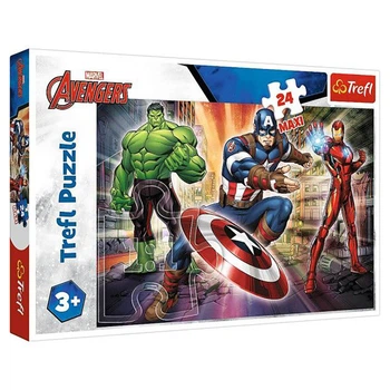Пазл "У світі Месників", 24 элементи Trefl Disney Marvel The Avengers (5900511143218)