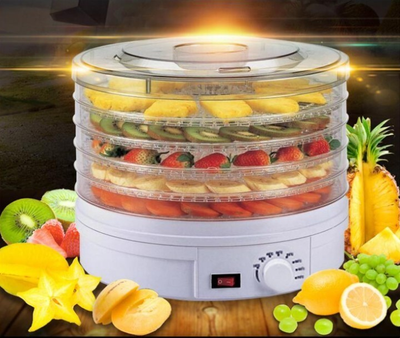 Сушарка електрична для овочів та фруктів Rainberg RB-912 Plus 800W Біла