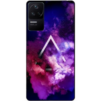 Силиконовый чехол Candy для Xiaomi Poco F4 с рисунком Космос