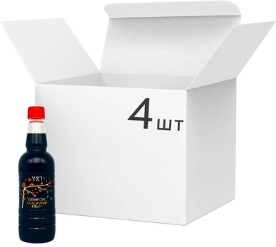 Упаковка соуса соевого YKI 470 мл x 4 шт (4820210551651_1)