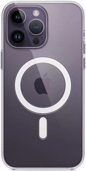 Чехол протиударний Clear Case with MagSafe для Apple Iphone 14 Pro Max (6.7") Clear прозорий