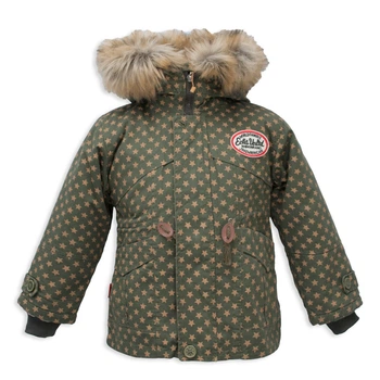 Куртка Парка утеплена зимова для хлопчика Classic Wear 2199 116 см Хакі