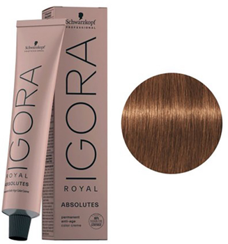 Farba do włosów Schwarzkopf Igora Royal Absolutes 7-60 Czekoladowy naturalny średni blond 60 ml (4045787279399)