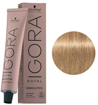 Farba do włosów Schwarzkopf Igora Royal Absolutes 9-40 Ekstra jasny blond beż naturalny 60 ml (4045787279580)