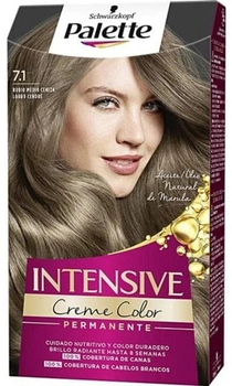 Farba do włosów Schwarzkopf Palette Intensive Creme Color Tint 7.1 Średni Popielaty Blond (8410436302340)