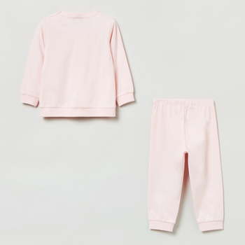 Piżama (koszulka z długim rękawem + spodnie) dziecięca OVS Pyjama Girl Heavenly Pin 1812959 98 cm Różowa (8056781437865)
