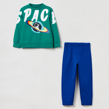 Komplet (bluza + spodnie) dla dzieci OVS Jogging Set Columbia 1816214 104 cm Zielony (8056781485767)