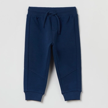 Dziecięce spodnie dresowe OVS Jogger W/Pri Navy Peony 1827269 86 cm Niebieskie (8056781668146)