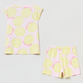 Піжама літня дитяча OVS Pyjama Sp Fruits Top + Bottom Aop 1802843 152 см Pink (8056781091968)