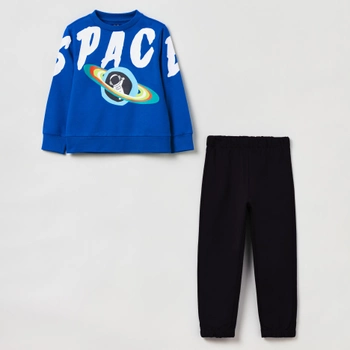 Komplet (bluza + spodnie) dla dzieci OVS Jogging Set Limoges 1816221 110 cm Niebieski (8056781485842)