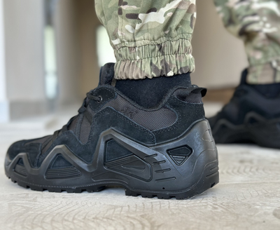 Тактичні чоловічі кросівки AK демісезонні військові кросівки waterproof армійські чорні 42 розмір