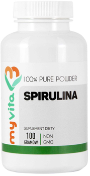 Myvita Spirulina Proszek 100 g Oczyszczanie (5903111710170)