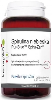 Kenay Spirulina Niebieska 240 tabletek oczyszczenie (5900672153651)