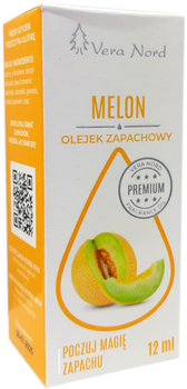 Eteryczny olejek Vera Nord Melon zielony 12 ml (5906948848018)