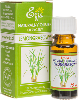 Eteryczny olejek Etja Lemongras 10 ml do inhalacji (5908310446608)