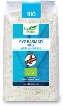 BIO PLANET Ryż basmati biały BIO 500 g (5907814664136)