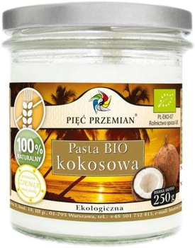 Pięć Przemian Pasta kokosowa BIO 250 g (5902837810003)