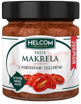 Helcom Pasta Makrela z pomidorami suszonymi 180 g (5902166738658)
