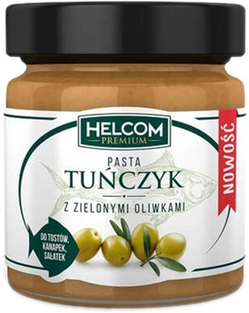 Helcom Pasta Tuńczyk z zielonymi oliwkami 180 g (5902166738672)
